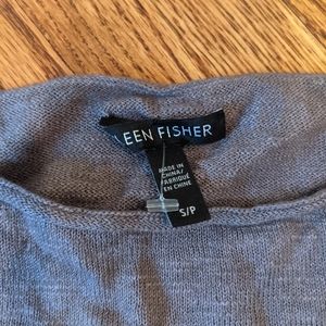 Eileen Fisher linen boxy top